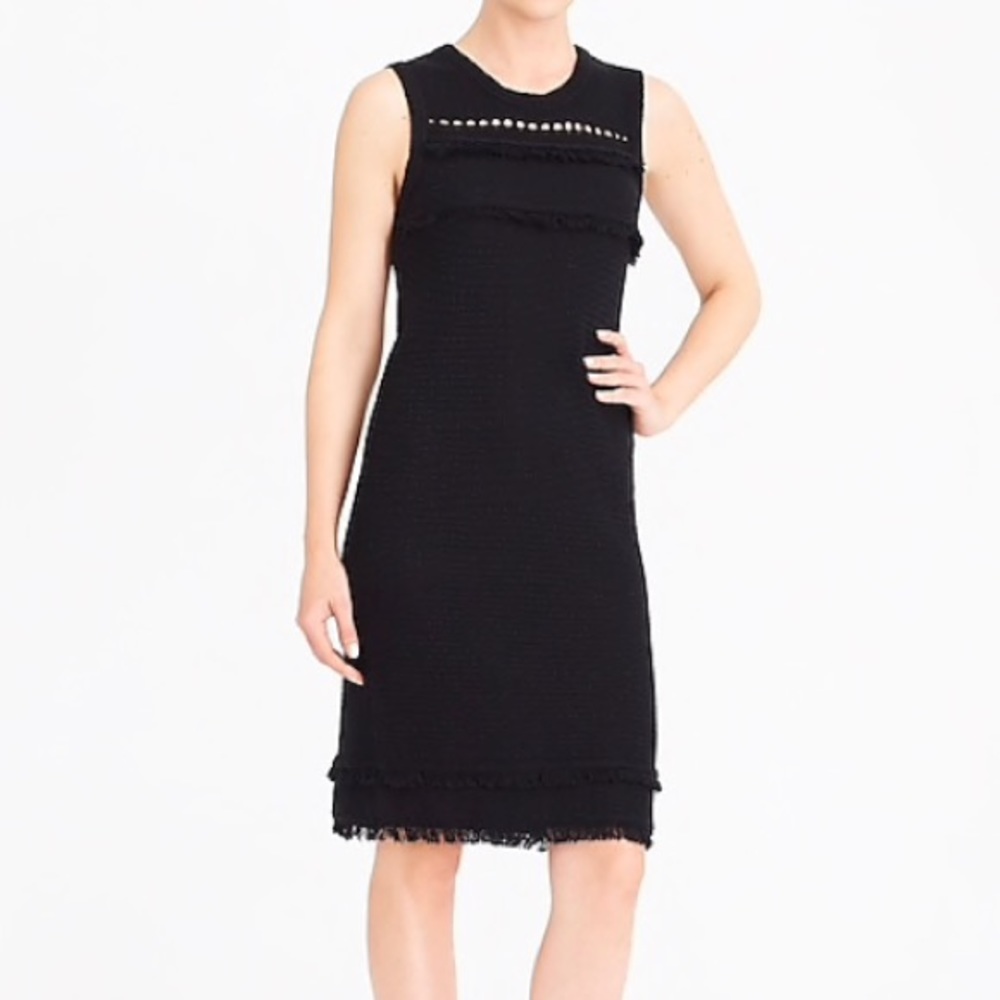 Fringe Sweater Dress - NWT